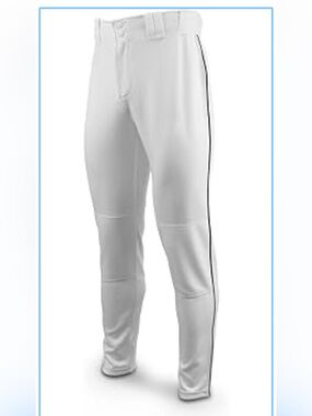 Youth EXCEL Double-Knit Piped Baseball Pant Youth X-Large 1509/bb1-1